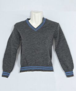 Grey/Sky 2 Stripe School Jersey