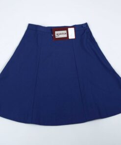 Royal Blue School Plain Skirt