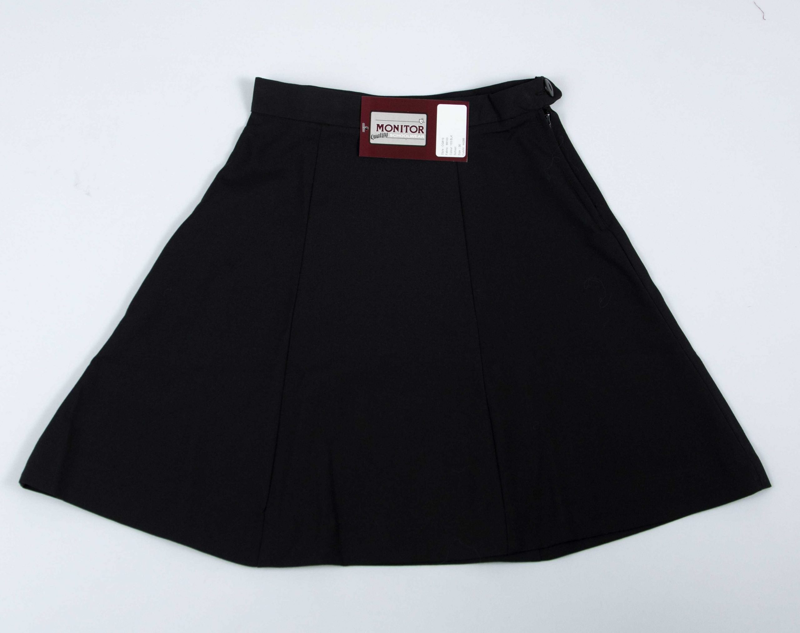 Plain Girls School Skirt