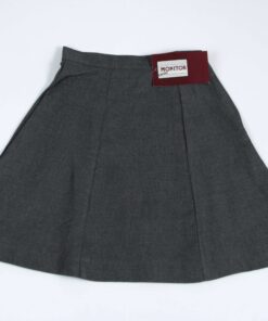 Grey School Plain Skirt