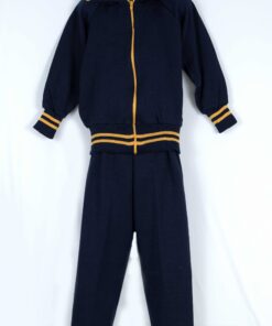 Navy Blue / Gold School Tracksuit