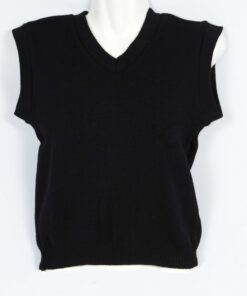 Plain Black School Pullover