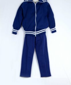 Royal Blue/White School Tracksuit
