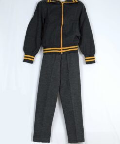 Grey/Gold School Tracksuit