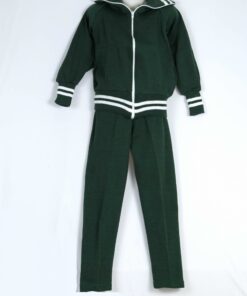 Green/White School Tracksuit