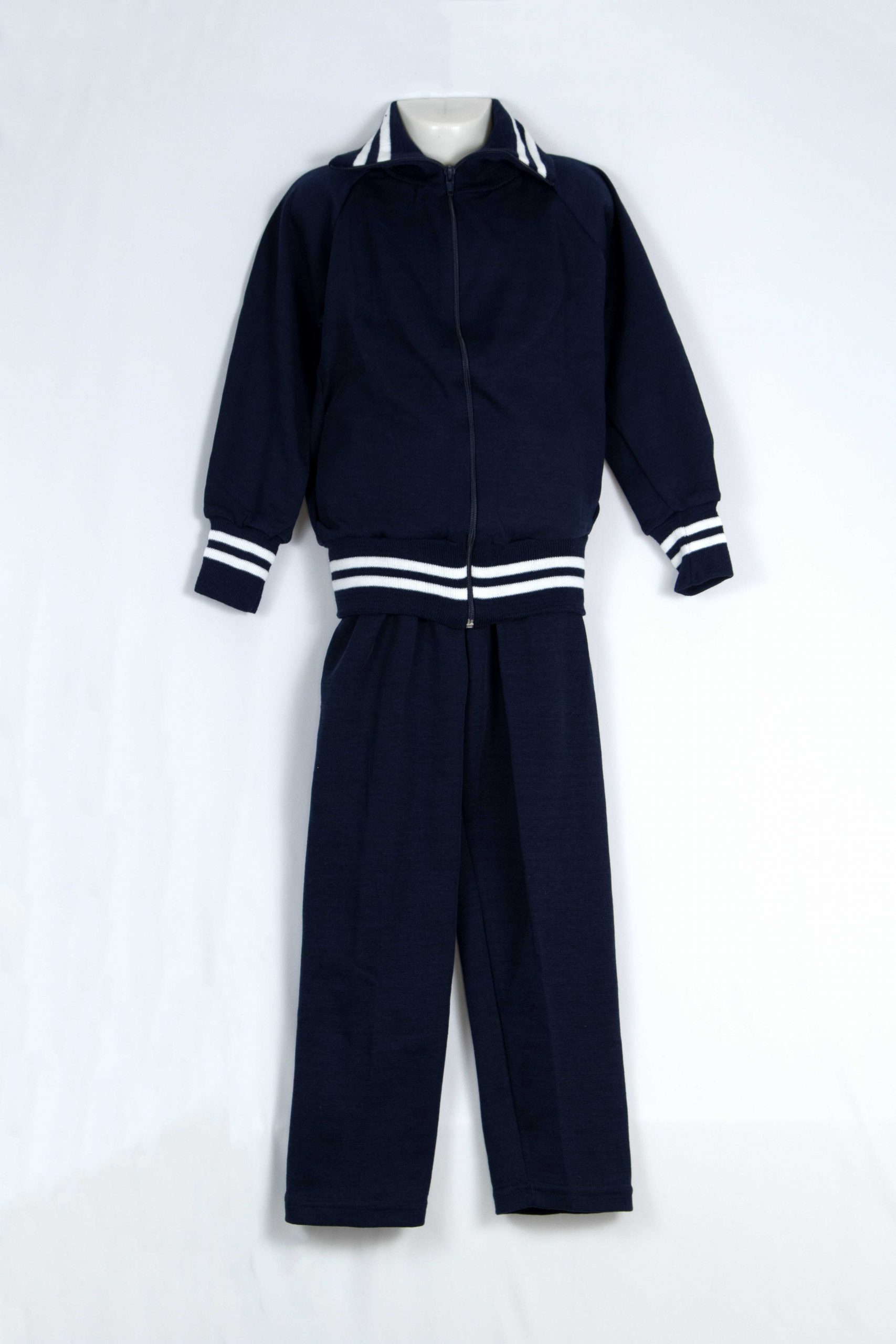 Navy Blue / White School Tracksuit - Suliman Jooma & Son