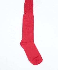 Plain Red School Socks