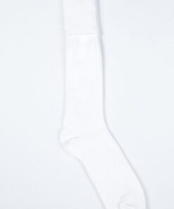 Plain White School Socks