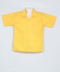 Gold Short Sleeve School Shirt