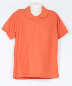 Orange Golf Shirt