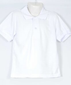 White Golf Shirt